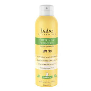 babo botanicals cruelty free sunscreen spray